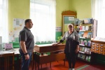 В ходе визита в с. Северка глава района Александр Жуковский посетил местный Дом культуры