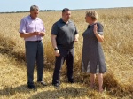 Вчера, 27 июля, глава Ртищевского района Александр Жуковский посетил крестьянское фермерское хозяйство Кузиной Галины Владимировны.