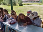 Для детей, отдыхающих в загородном лагере «Ясный», прошла викторина «Профессий много в мире есть»