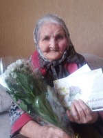95-летний юбилей отметила участник трудового фронта, ветеран труда Савенкова Мария Константиновна