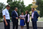 Сегодня Ртищевский район с рабочим визитом посетил Председатель Правительства Саратовской области А.М. Стрелюхин