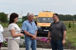 Вчера, 3 августа, глава района Александр Жуковский с рабочим визитом посетил с. Северка Макаровского муниципального образования